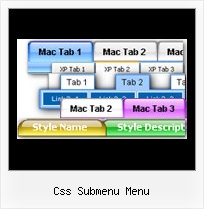 Css Submenu Menu Javascript Menue Treeview