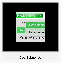 Css Submenue Artisteer Menuepunkte