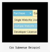 Css Submenue Beispiel Css Menu Xp