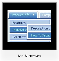 Css Submenues Menue Mit Scroll Funktion Html