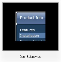 Css Submenus Css Drop Down Menue Mit Bild