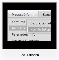 Css Tabmenu Java Accordion Menu Vertical
