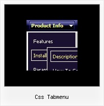 Css Tabmenu Dropdown Menue In Frontpage