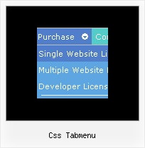 Css Tabmenu Javascripts Fuer Ein Menue