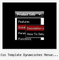 Css Template Dynamisches Menue Oben Html Menue Leiste Wie Apple