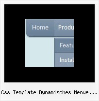 Css Template Dynamisches Menue Oben Website Lizenz