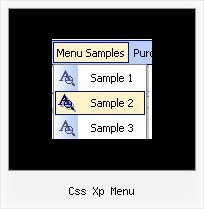 Css Xp Menu Layer Menue Ueber Frame