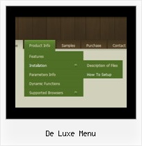 De Luxe Menu Menue In Html Seite Laden