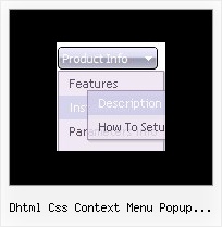 Dhtml Css Context Menu Popup Javascript Javascript Slidemenu Mit Vertikalem Text