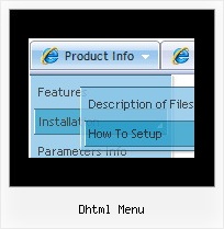 Dhtml Menu Horizontal Menue Javascript