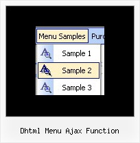 Dhtml Menu Ajax Function Menue Mit Javascript Beispiele
