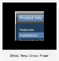 Dhtml Menu Cross Frame Html Menue Frontpage