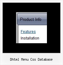 Dhtml Menu Css Database Plantillas De Verlag