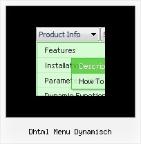 Dhtml Menu Dynamisch Menue Desplegable Dhtml