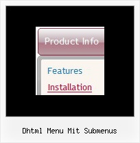 Dhtml Menu Mit Submenus Vista Menue Im Mac Stil