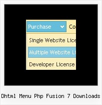 Dhtml Menu Php Fusion 7 Downloads Bilder Javascript Menue