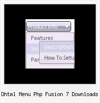 Dhtml Menu Php Fusion 7 Downloads Vista Menu Xp