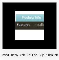 Dhtml Menu Von Coffee Cup Eibauen Joomla Schwebendes Menue