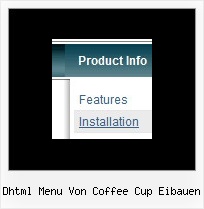 Dhtml Menu Von Coffee Cup Eibauen Professionelles Dropdown Menue