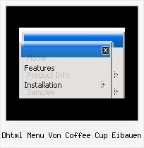 Dhtml Menu Von Coffee Cup Eibauen Vertikales Menue Java