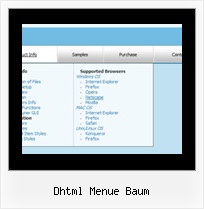 Dhtml Menue Baum Javascript Funktion Menue