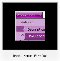Dhtml Menue Firefox Css Dropdown Menue Selfhtml