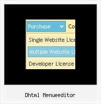 Dhtml Menueeditor Vorlage Javascript