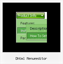 Dhtml Menueeditor Drop Down Menu Html