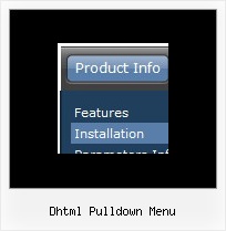Dhtml Pulldown Menu Css Horizontales Menue Zentrieren Submenue