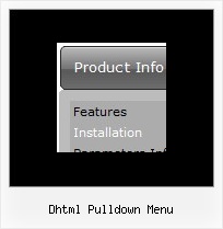 Dhtml Pulldown Menu Javascript Menue Mac Style