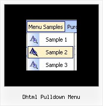 Dhtml Pulldown Menu Design Menue