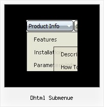 Dhtml Submenue Javascript Dynamisch Drop Down Menu