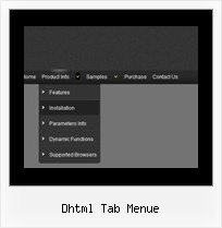 Dhtml Tab Menue Menueschatten Firefox
