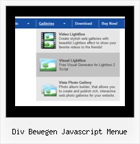 Div Bewegen Javascript Menue Css Float Menue