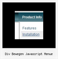 Div Bewegen Javascript Menue Javascript Menue Vertikal