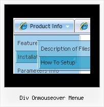 Div Onmouseover Menue Menue Vertikalen Java