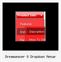 Dreamweaver 8 Dropdown Menue Visible Grey Menu