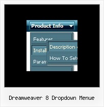 Dreamweaver 8 Dropdown Menue Tree Menu Dhtml