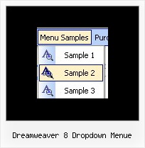 Dreamweaver 8 Dropdown Menue Javascript Absolute Position