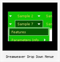 Dreamweaver Drop Down Menue Menuleiste Xp
