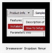Dreamweaver Dropdown Menue Php Fusion Dropdown Menue