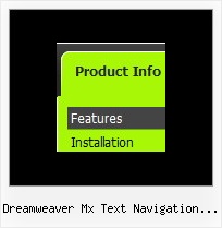 Dreamweaver Mx Text Navigation Submenue Tolle Css Menue