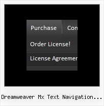 Dreamweaver Mx Text Navigation Submenue I Mac Menue
