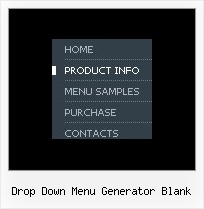 Drop Down Menu Generator Blank Dhtml Menu Download