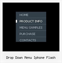 Drop Down Menu Iphone Flash Vista Menu Gratis Downloaden