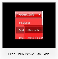 Drop Down Menue Css Code Menueleiste Navigationsleiste