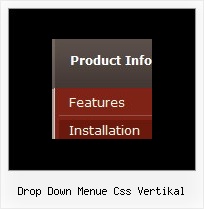 Drop Down Menue Css Vertikal Menuebaum Javascript