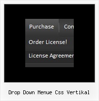 Drop Down Menue Css Vertikal Horizontal Css Menu With Submenus