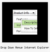 Drop Down Menue Internet Explorer Gratis Drop Down Menus Css Senkrecht