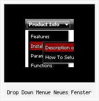 Drop Down Menue Neues Fenster Vertikales Submenu Mit 2 Ebenen